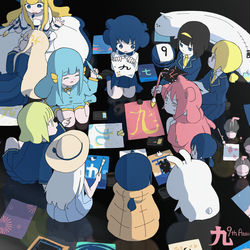 This is a pixiv picture whose title is 九.