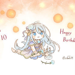 This is a pixiv picture whose title is 奏ﾁｬﾝハピバ！！！！！！！.