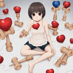 This is a pixiv picture whose title is こころとからだ.