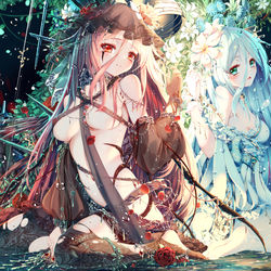 This is a pixiv picture whose title is 双子？.