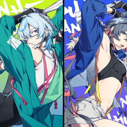 This is a pixiv picture whose title is 杠上开花图集.