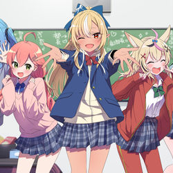 This is a pixiv picture whose title is ホロライブ／「しらないこと研究会」のネーム・作画を担当しました.