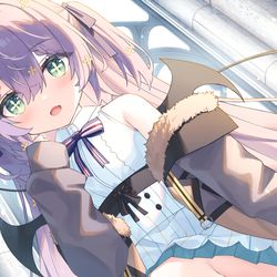 This is a pixiv picture whose title is 栞月つみきちゃん.