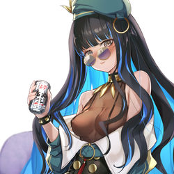 This is a pixiv picture whose title is 酔っ払い😵‍💫.