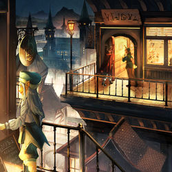 This is a pixiv picture whose title is ミラテル.