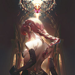 This is a pixiv picture whose title is 背‐1/32.