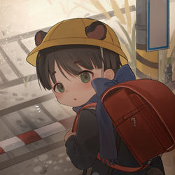 This is a pixiv picture whose title is 8:00 AM.