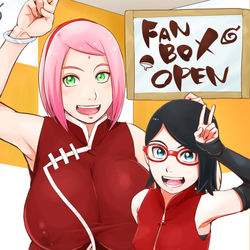 This is a pixiv picture whose title is FANBOX始めました.