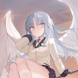 This is a pixiv picture whose title is 立華かなで.