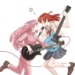 This is a pixiv picture whose title is ぼっち・ざ・ろっく!.