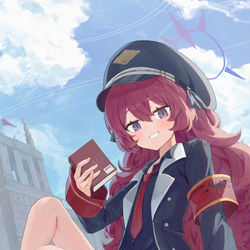 This is a pixiv picture whose title is 📕.