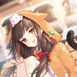 This is a pixiv picture whose title is 朝倉可憐.