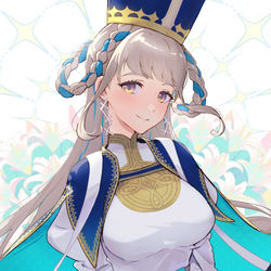 This is a pixiv picture whose title is 女教皇ヨハンナ.