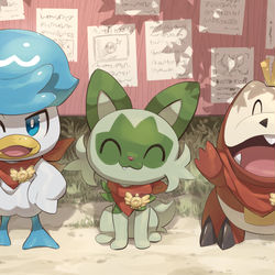 This is a pixiv picture whose title is 新たな探検隊.
