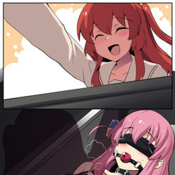 This is a pixiv picture whose title is Bocchi The Box!.