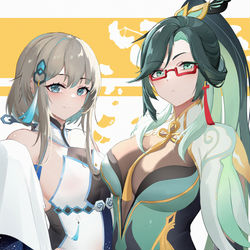 This is a pixiv picture whose title is 那个女人.