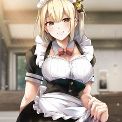 This is a pixiv picture whose title is 「ご注文は何になさいますか？」.