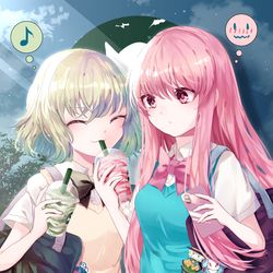 This is a pixiv picture whose title is 😳.