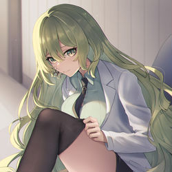 This is a pixiv picture whose title is メビウス博士.