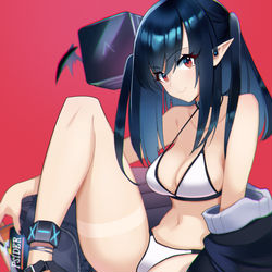 This is a pixiv picture whose title is クロージャ水着.