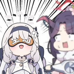 This is a pixiv picture whose title is ミニヒマリ(60㎞/h).