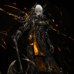 This is a pixiv picture whose title is Topaz Knight.