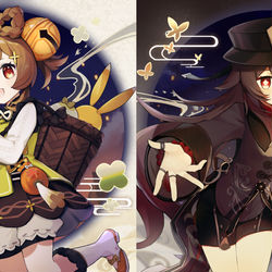 This is a pixiv picture whose title is 海灯祭.