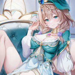 This is a pixiv picture whose title is 丽莎.