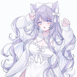 This is a pixiv picture whose title is Meow.