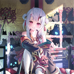 This is a pixiv picture whose title is 境目.