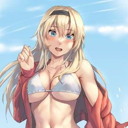 This is a pixiv picture whose title is ウォースパイト.