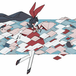 This is a pixiv picture whose title is 霊夢さん。.