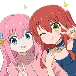This is a pixiv picture whose title is キターン☆.