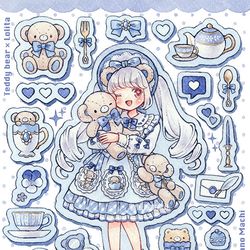 This is a pixiv picture whose title is 🧸.