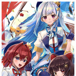 This is a pixiv picture whose title is みつぼしファンアート🌟.