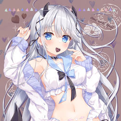 This is a pixiv picture whose title is 水色バレンタイン💙.