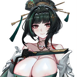 This is a pixiv picture whose title is 含英.