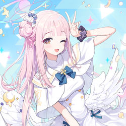 This is a pixiv picture whose title is 聖園ミカ.