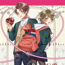 This is a pixiv picture whose title is 秘密のバレンタイン.
