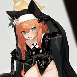 This is a pixiv picture whose title is 覚悟.