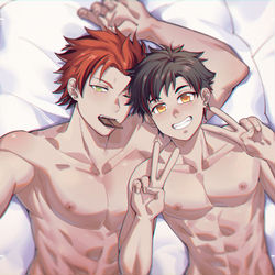 This is a pixiv picture whose title is ハッピーバレンタインデー.