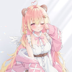 This is a pixiv picture whose title is Sleepy.