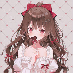 This is a pixiv picture whose title is ❤️.