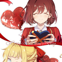 This is a pixiv picture whose title is 🍫.