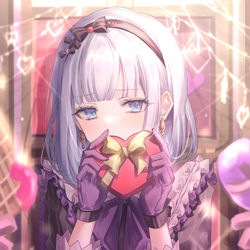 This is a pixiv picture whose title is 💝.