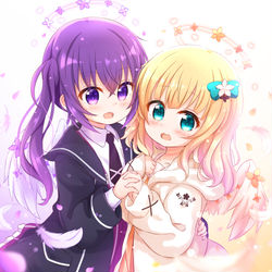 This is a pixiv picture whose title is リゼシャロちゃん.