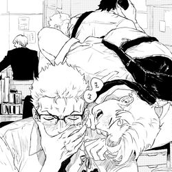 This is a pixiv picture whose title is 情人节的故事.
