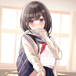 This is a pixiv picture whose title is 「受けとってくれますか…💝」.