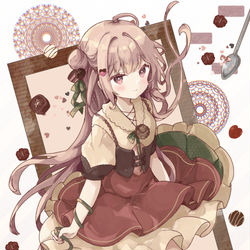 This is a pixiv picture whose title is Happy Valentine🍫.