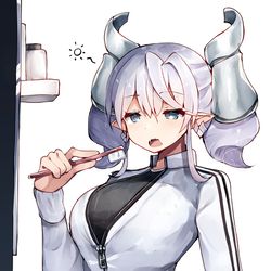 This is a pixiv picture whose title is ねむねむ.